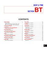 Nissan Terrano II - Service manual EN - BODY & TRIM-1